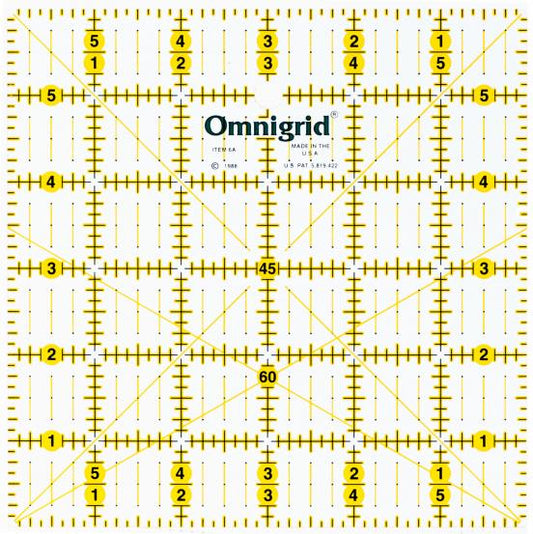 OMNI Grid Ruler 6" x 6"